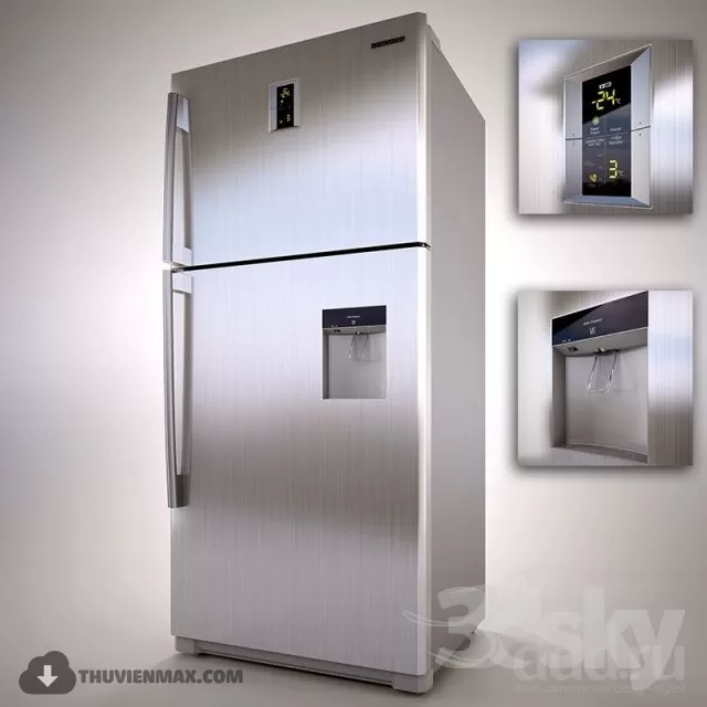 DECOR HELPER – KITCHEN – FRIDGE 3D MODELS – 18