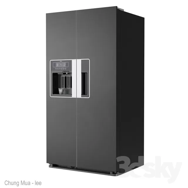 3DSKYFREE – KITCHEN - FRIDGE 3DS MAX MODELS