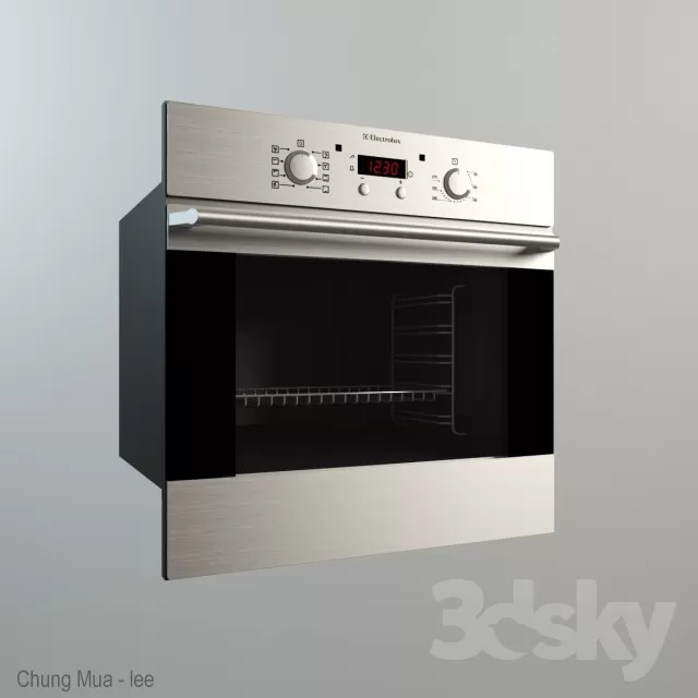 3DSKYFREE – KITCHEN - MICROWAVE 3DS MAX MODELS