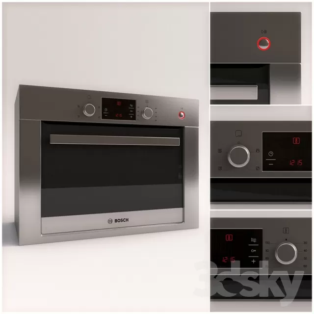 3DSKYFREE – KITCHEN - OVEN 3DS MAX MODELS