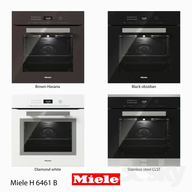 3DSKYFREE – KITCHEN - OVEN 3DS MAX MODELS