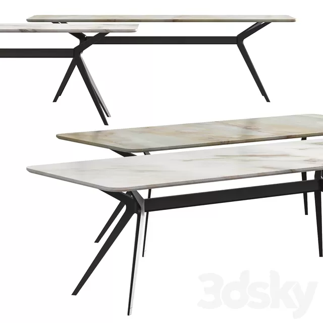 DECOR HELPER – KITCHEN – TABLE SET 3D MODELS – 146