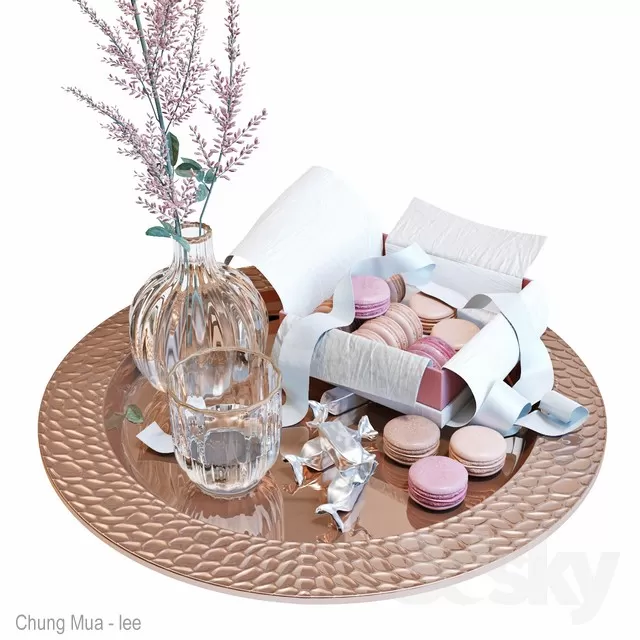 3DSKYFREE – KITCHEN - TABLEWARE 3DS MAX MODELS