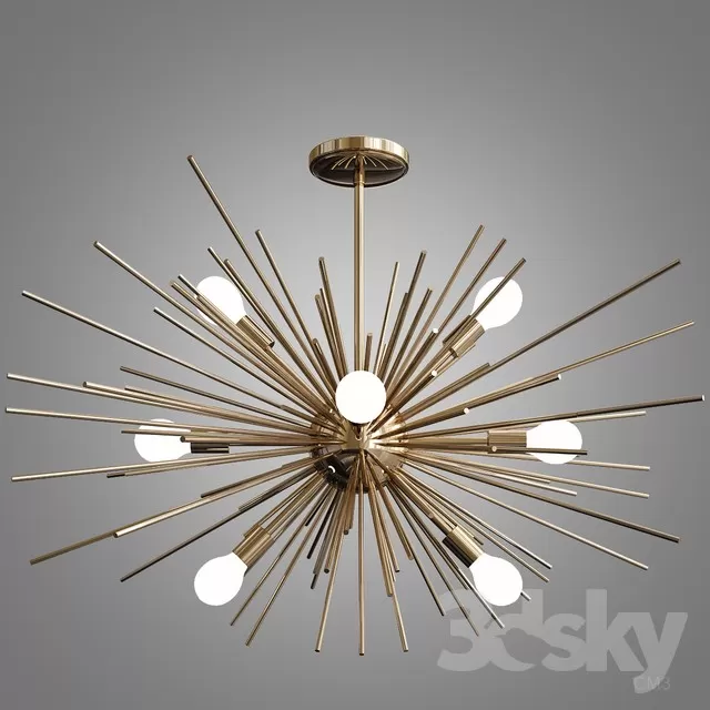 3DSKYFREE – LIGHT - CEILING 3DS MAX MODELS