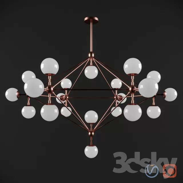 3DSKYFREE – LIGHT - CEILING 3DS MAX MODELS