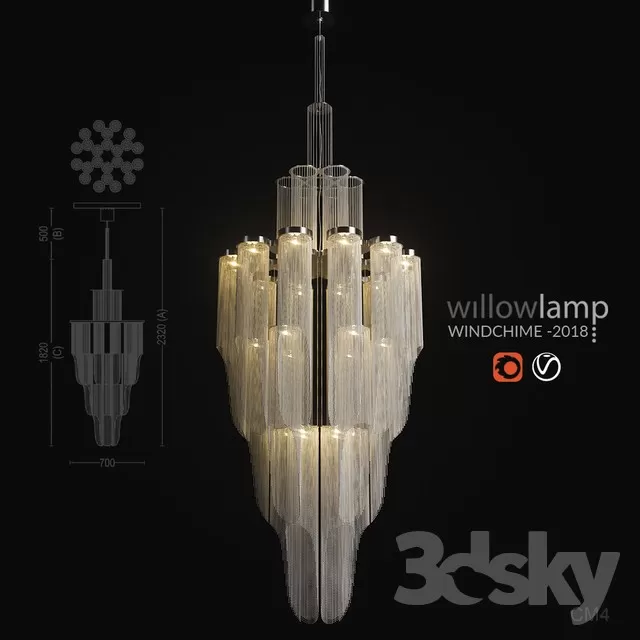 DECOR HELPER – LIGHT – CEILING 3D MODELS – 151