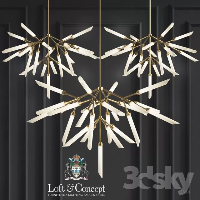 DECOR HELPER – LIGHT – CEILING 3D MODELS – 157