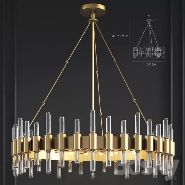 DECOR HELPER – LIGHT – CEILING 3D MODELS – 164