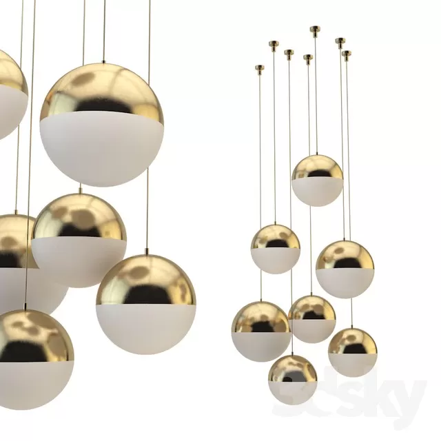 DECOR HELPER – LIGHT – CEILING 3D MODELS – 174