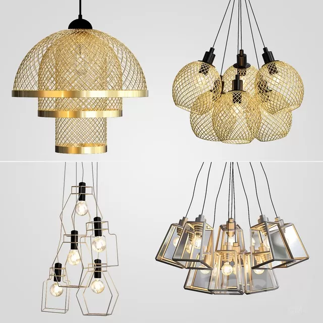 DECOR HELPER – LIGHT – CEILING 3D MODELS – 178