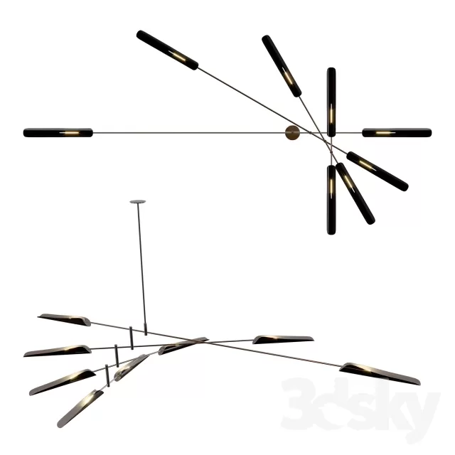 3DSKYFREE – LIGHT - CEILING 3DS MAX MODELS