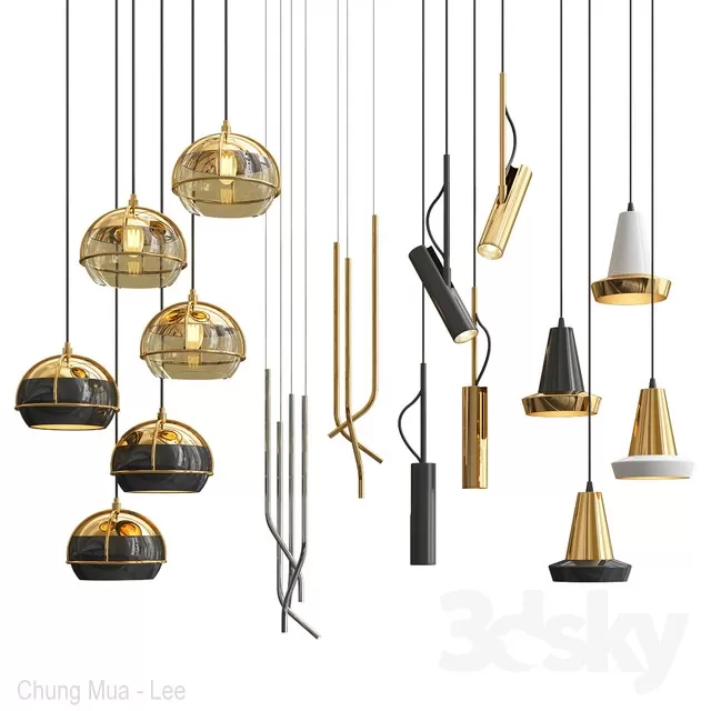 DECOR HELPER – LIGHT – CEILING 3D MODELS – 236