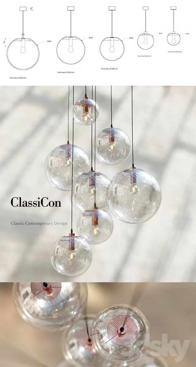 3DSKYFREE – LIGHT - CEILING 3DS MAX MODELS