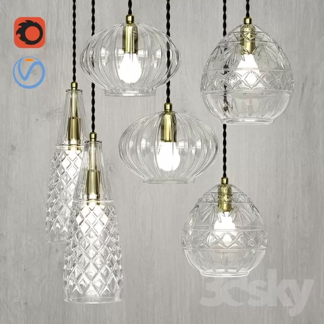 DECOR HELPER – LIGHT – CEILING 3D MODELS – 470
