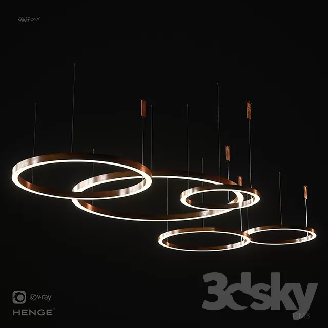 3DSKYFREE – LIGHT - CEILING 3DS MAX MODELS