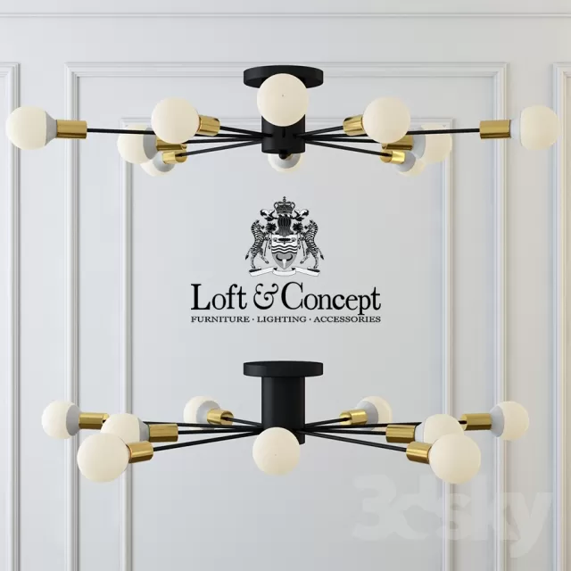 3DSKYFREE – LIGHT - CEILING 3DS MAX MODELS