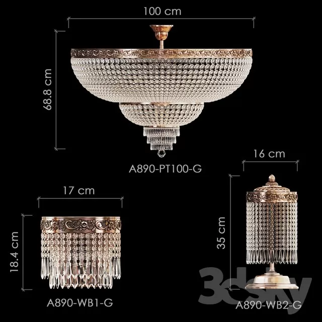 DECOR HELPER – LIGHT – CEILING 3D MODELS – 568