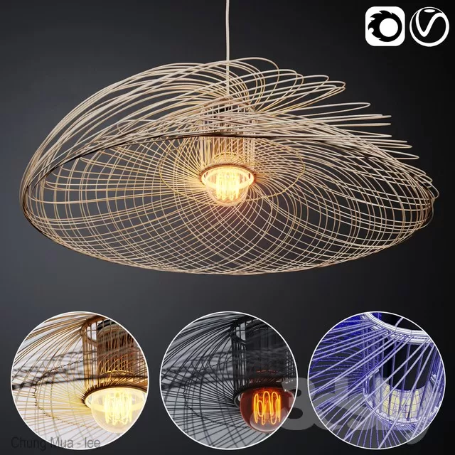 3DSKYFREE – LIGHT - CEILING 3DS MAX MODELS