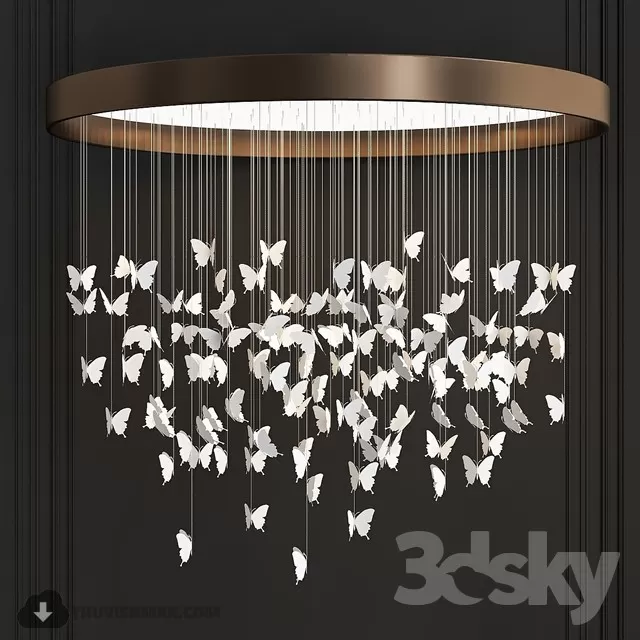 3DSKYFREE – LIGHT - CEILING 3DS MAX MODELS