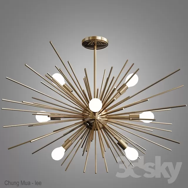 3DSKYFREE – LIGHT - CEILING 3DS MAX MODELS