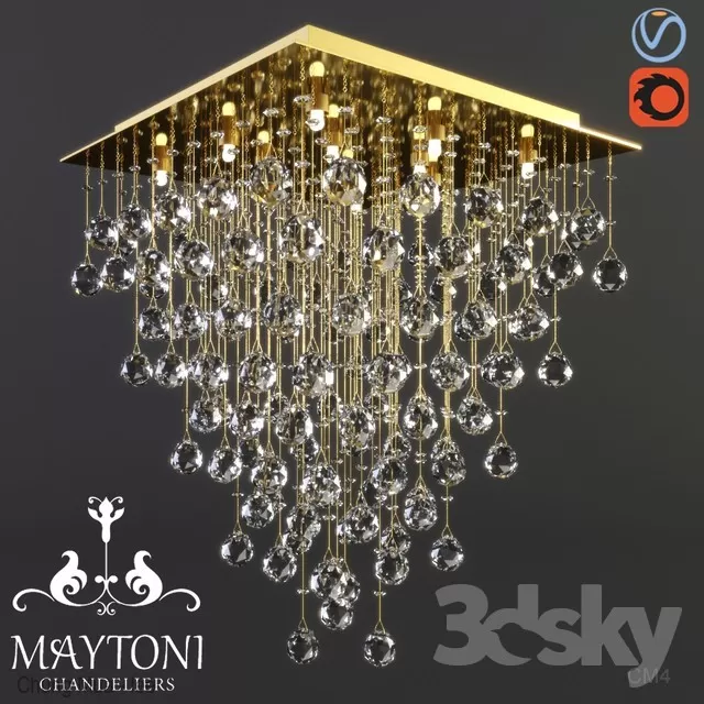 3DSKYFREE – LIGHT - CEILING 3DS MAX MODELS