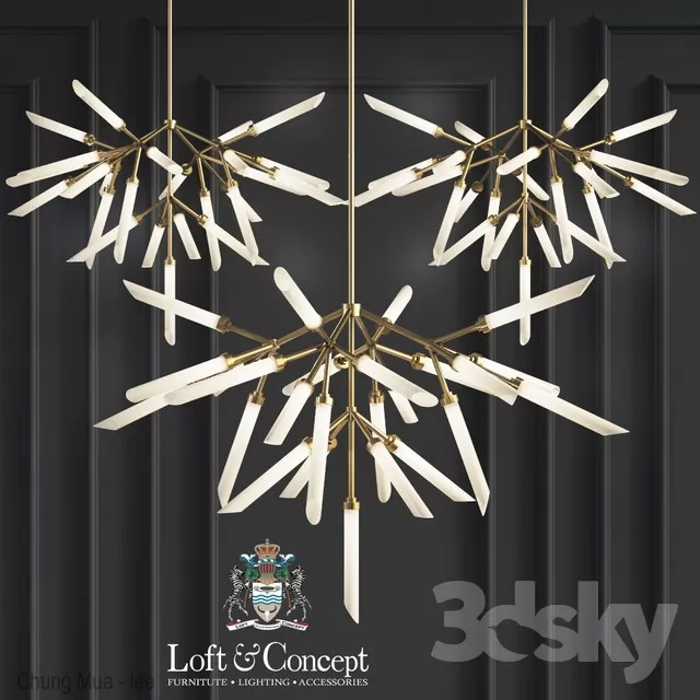 3DSKYFREE – LIGHT - CEILING 3DS MAX MODELS