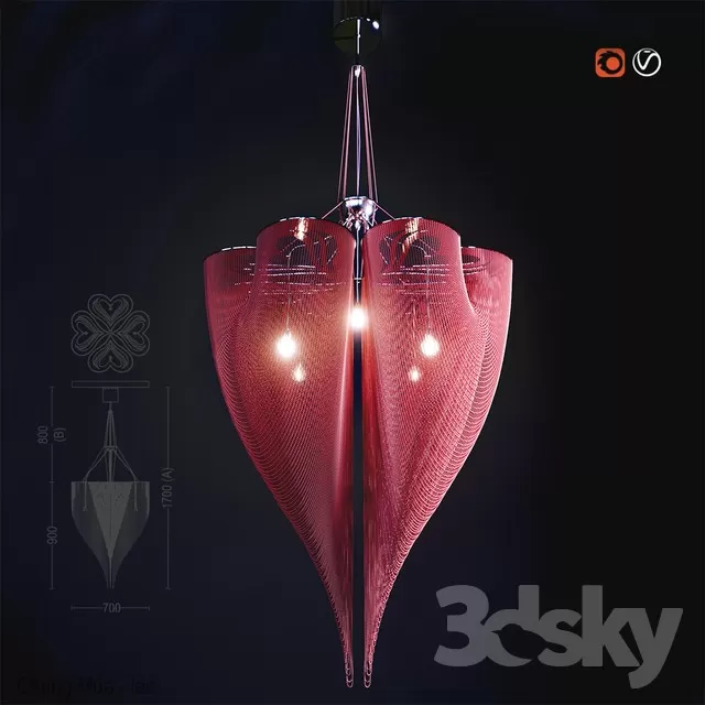 3DSKYFREE – LIGHT - CEILING 3DS MAX MODELS