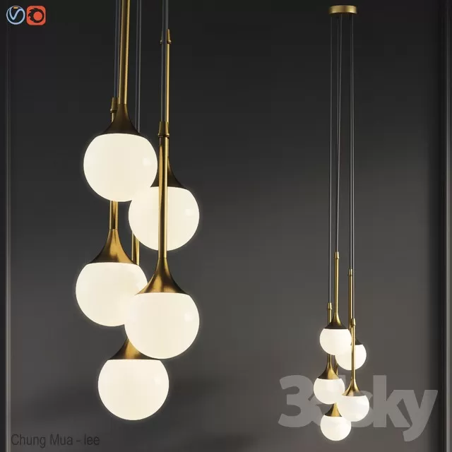 3DSKYFREE – LIGHT - CEILING 3DS MAX MODELS