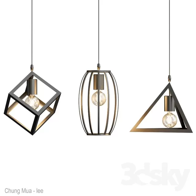 LIGHT - CEILING 3D MODELS