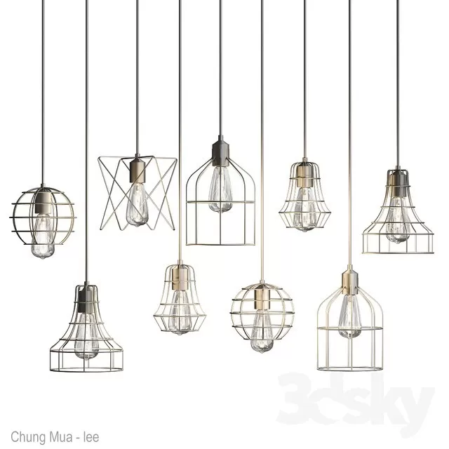 3DSKYFREE – LIGHT - CEILING 3DS MAX MODELS