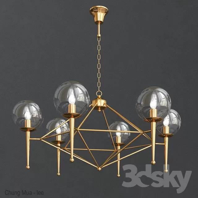 3DSKYFREE – LIGHT - CEILING 3DS MAX MODELS