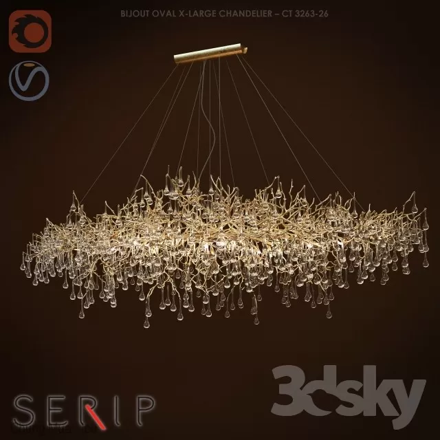 3DSKYFREE – LIGHT - CEILING 3DS MAX MODELS