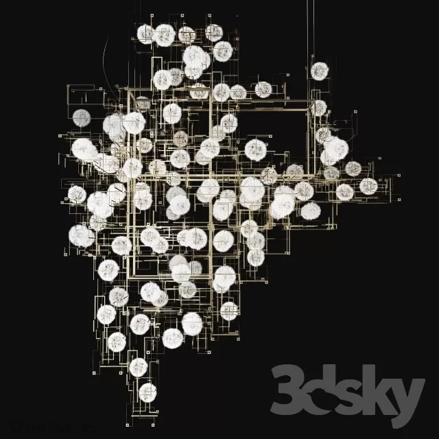 3DSKYFREE – LIGHT - CEILING 3DS MAX MODELS