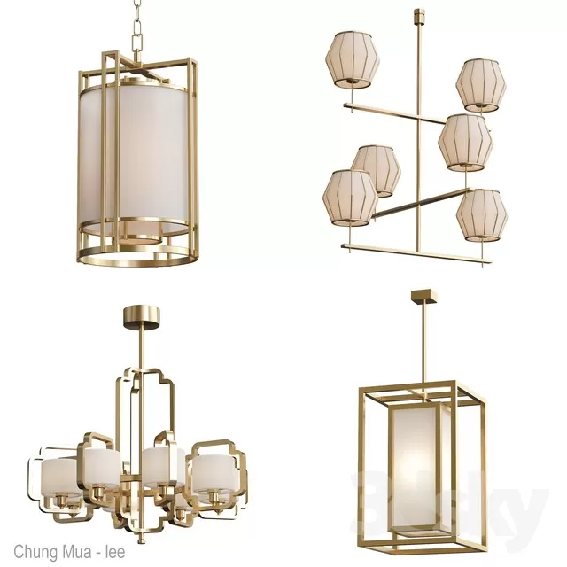 3DSKYFREE – LIGHT - CEILING 3DS MAX MODELS