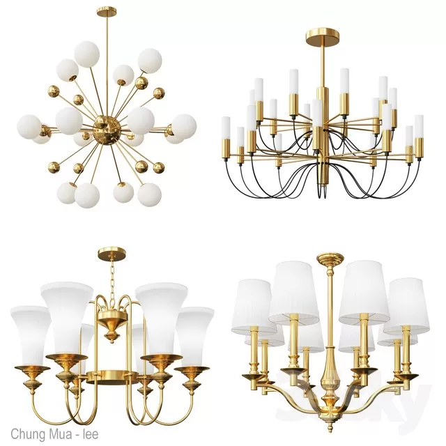 3DSKYFREE – LIGHT - CEILING 3DS MAX MODELS