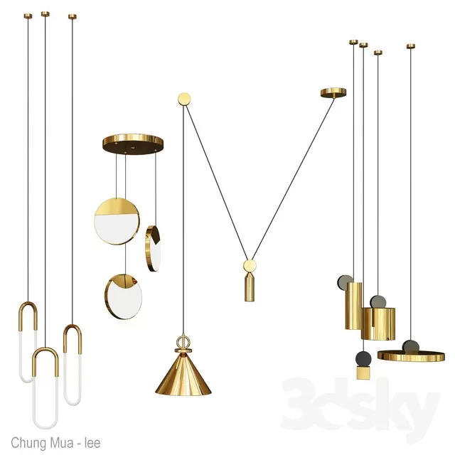 3DSKYFREE – LIGHT - CEILING 3DS MAX MODELS