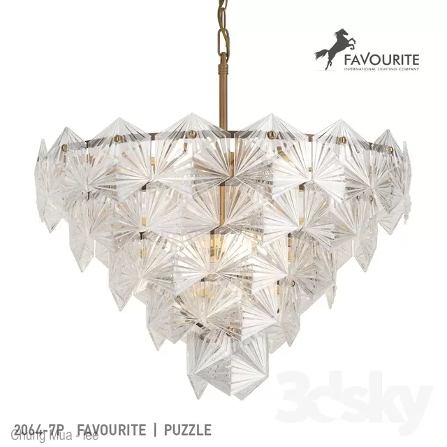 3DSKYFREE – LIGHT - CEILING 3DS MAX MODELS