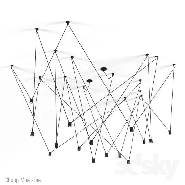 3DSKYFREE – LIGHT - CEILING 3DS MAX MODELS