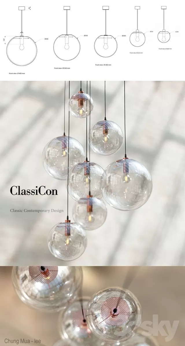 DECOR HELPER – LIGHT – CEILING 3D MODELS – 826