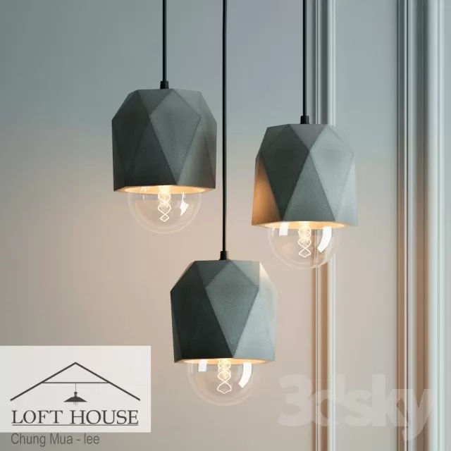 DECOR HELPER – LIGHT – CEILING 3D MODELS – 827