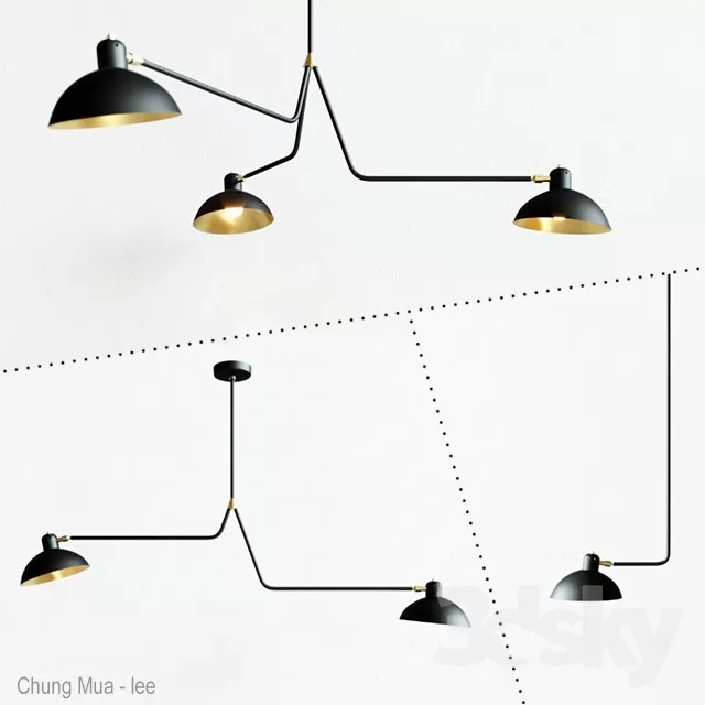 DECOR HELPER – LIGHT – CEILING 3D MODELS – 839