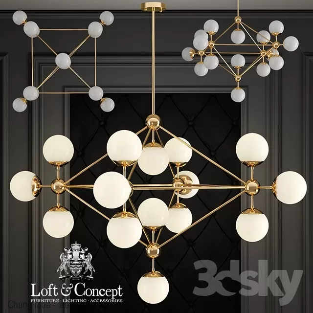3DSKYFREE – LIGHT - CEILING 3DS MAX MODELS