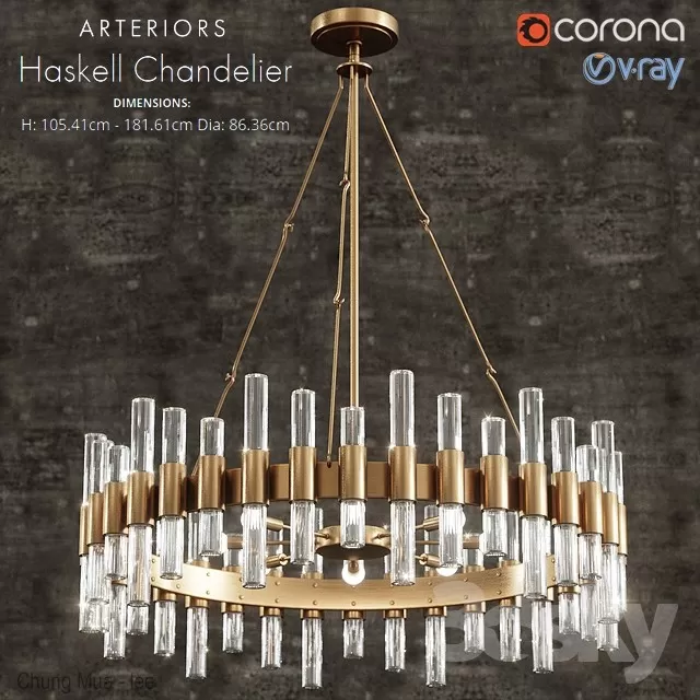 DECOR HELPER – LIGHT – CEILING 3D MODELS – 844