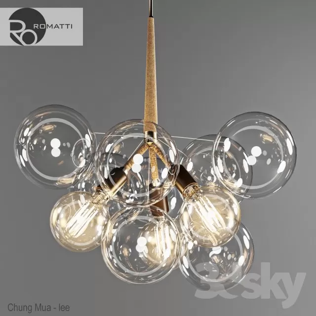3DSKYFREE – LIGHT - CEILING 3DS MAX MODELS