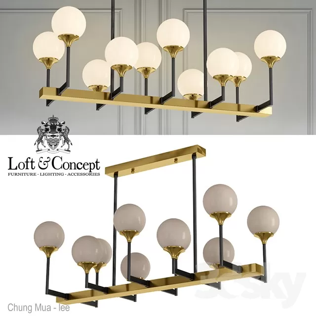 DECOR HELPER – LIGHT – CEILING 3D MODELS – 859