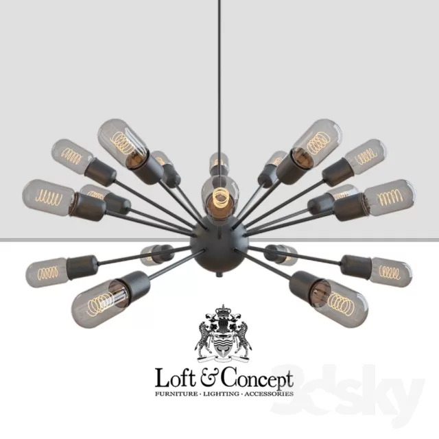 DECOR HELPER – LIGHT – CEILING 3D MODELS – 872