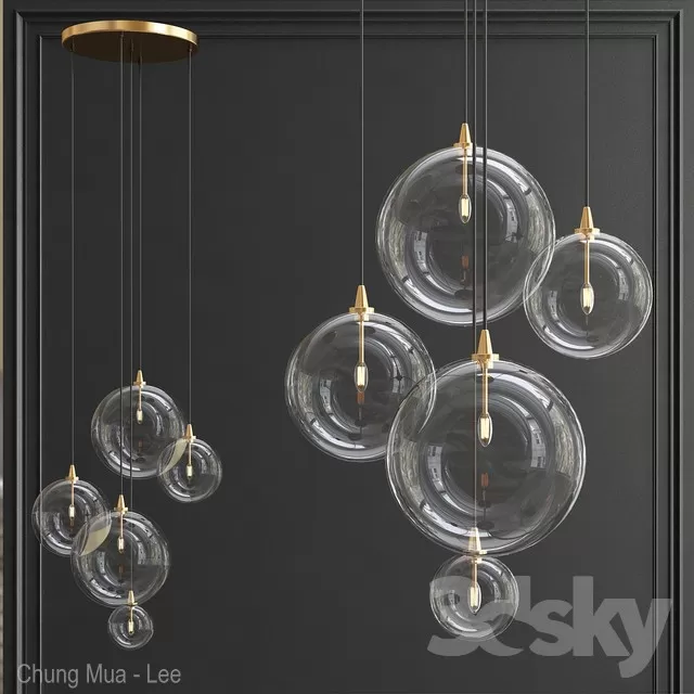DECOR HELPER – LIGHT – CEILING 3D MODELS – 879