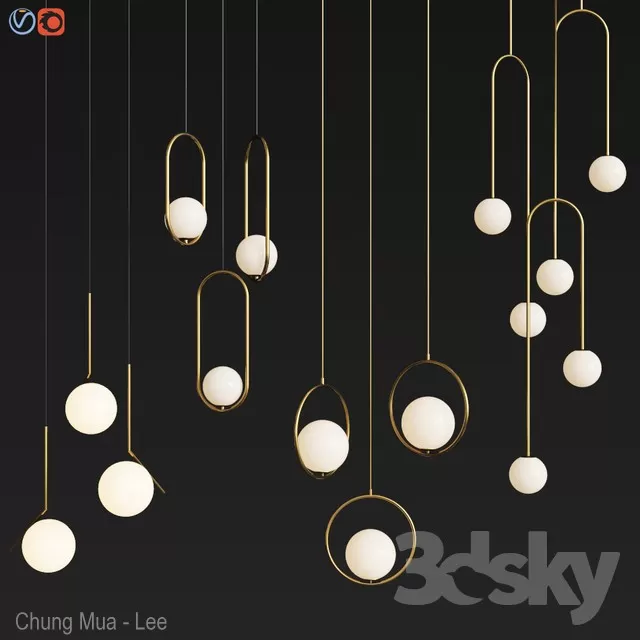 3DSKYFREE – LIGHT - CEILING 3DS MAX MODELS