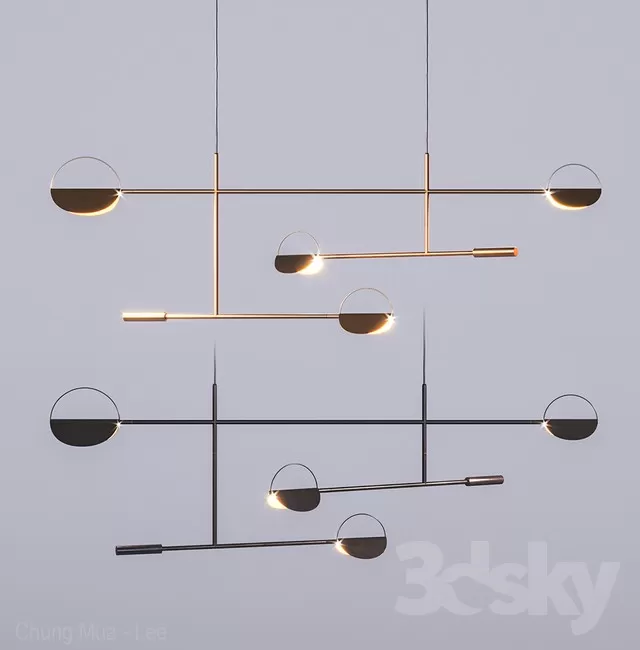 DECOR HELPER – LIGHT – CEILING 3D MODELS – 889
