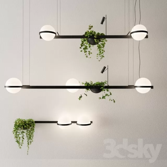 DECOR HELPER – LIGHT – CEILING 3D MODELS – 10